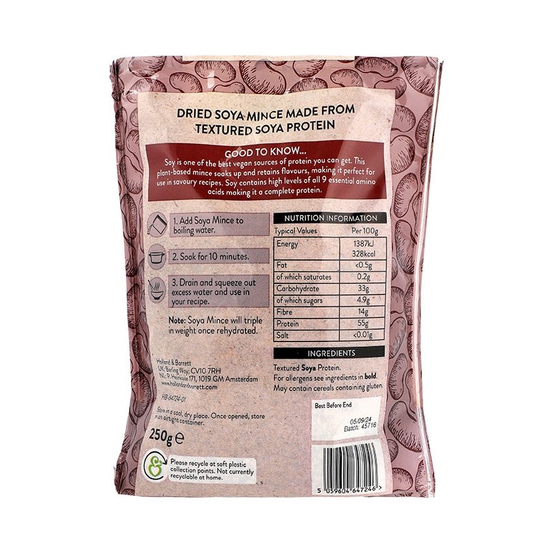 Holland & Barrett Soy Protein Mince