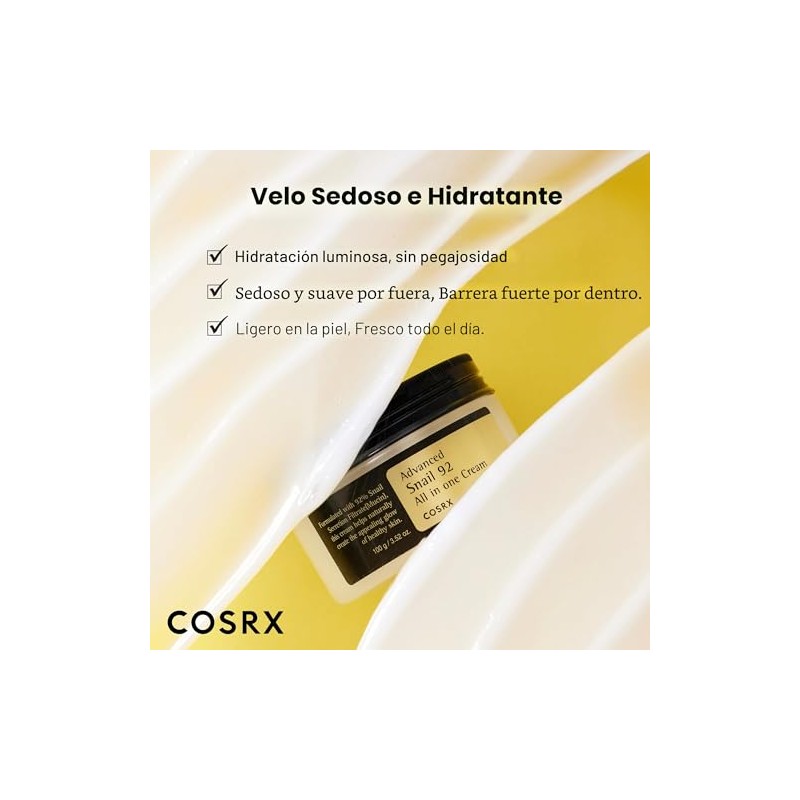 [Cosrx] Advanced Snail 92 Todo en una crema 3.38 oz.