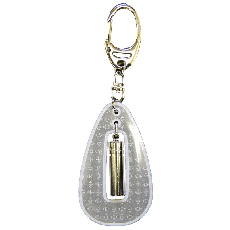 Yoshio SOS Key Holder, White, SO-7W, Total Length 4.5 x