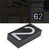 Outdoor Solar Power LED Number Sign Light House Hotel Store