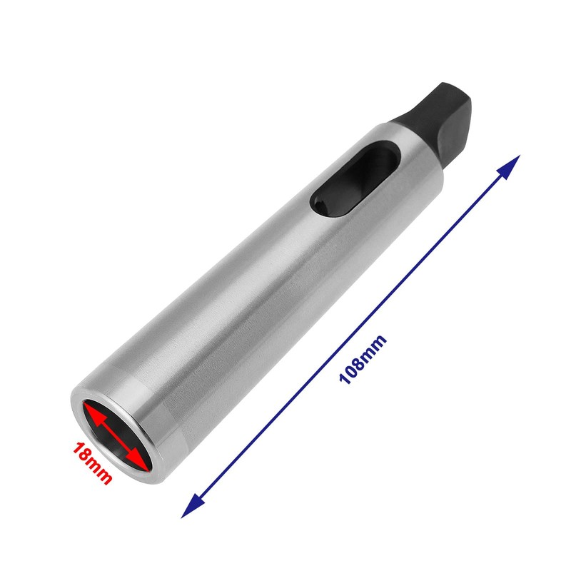 eMagTech 2Pcs MT3 to MT2 Reducing Sleeve Morse Taper Drill