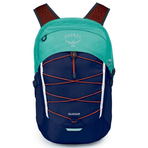 Osprey Quasar Commuter Backpack, Reverie Green/Cetacean Blue