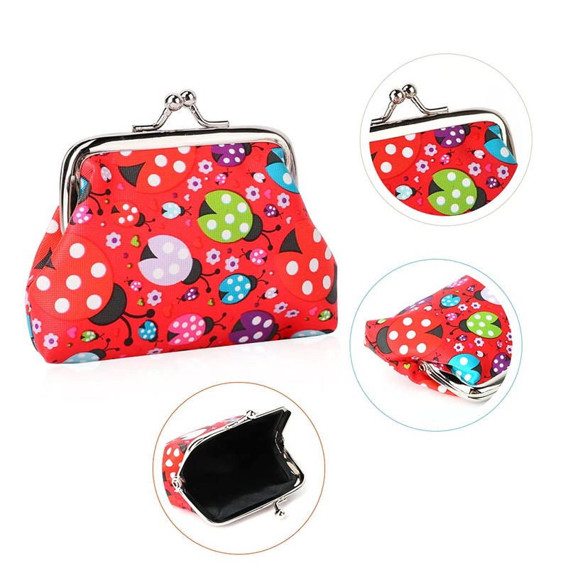 Oyachic 4 pieces coin purses small coin bag purse small