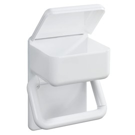 Wenko 8514500 Toilet Roll Holder 2 in 1