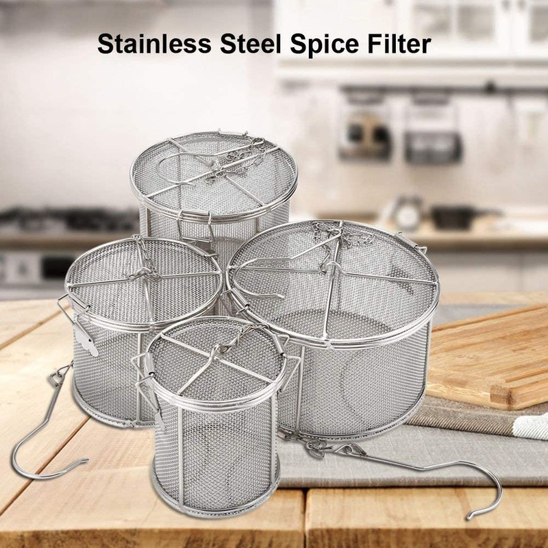 Stainless Steel Spice Strainer Tea Ball Strainer Soup Spice Separation