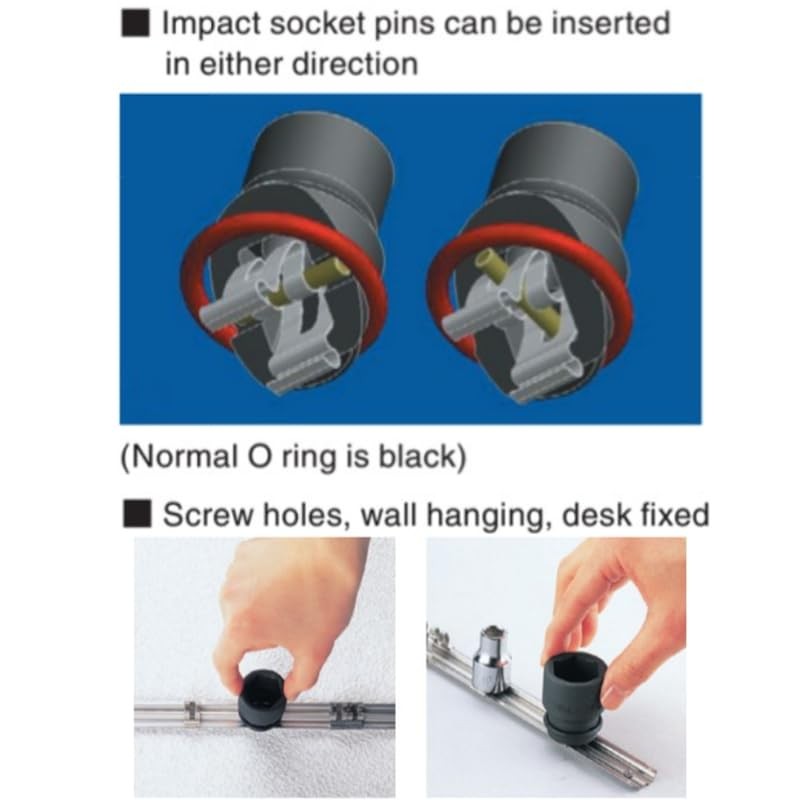 TONE Socket Holder HPSH306 Insertion Angle 0.3 inch (9.5 mm)