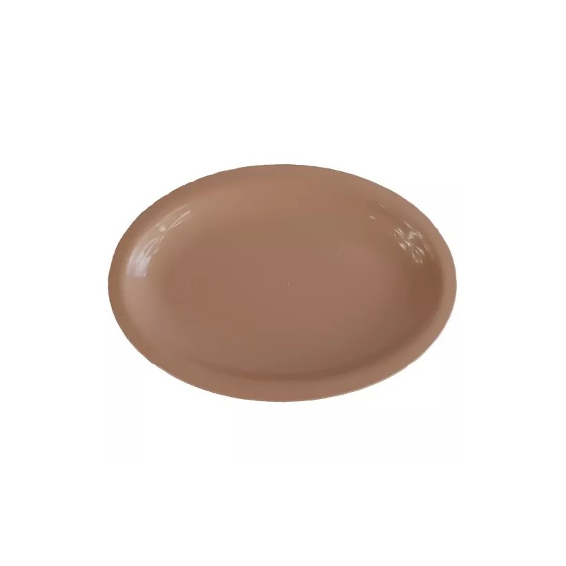 Boris 20 Platos Tampiqueños Mini Blanco 22.9cm 332ml Ovalado