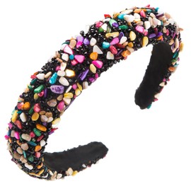 Ever Fairy Women's Rhinestone & Diamond Padded Glitter Sparkle Headbands - Fashion Hair Accessories Gifts For Women & Girls