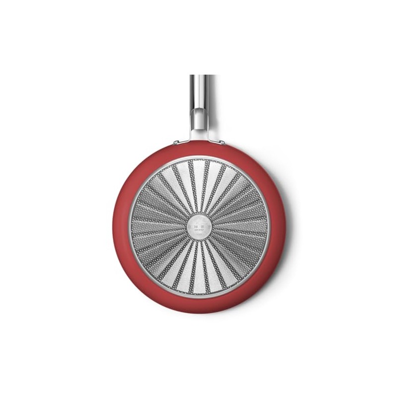 Smeg Cookware 12-Inch Red Frypan