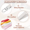 PATIKIL Leather Wristlet Strap, PU Leather Wristlet Keychain Strap Hand