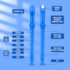 Recorder Instrument for Beginners Students Style C Key Soprano Recorder