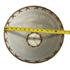 Rustic Oiled Kraft Laced Moose Lamp Shade - 14"