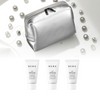 Hera Silver Square Pouch + Hera UV Protector Multi Defense 45ml (3 pieces of 15ml) Set / 헤라 실버스퀘어 파우치+헤라 유브이 프로텍터 멀티 디펜스 45ml (15ml 3개) 세트
