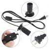 MMBGJKG Himalayan Salt Lamp Cord with Dimmer Switch and Bulbs,
