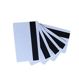 YARONGTECH-(pack of 10) Blank White PVC Hico 1-3 magnetic stripe card Plastic Credit Card 30Mil Magnetic Card with printable for card printer