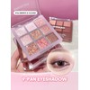 SHEGLAM Eyeshadow Palette 9-Color Ultra-pigmented Shimmer & Matte Shades, Vegan