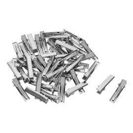 C1 Broche Cocodrilo 100 Piezas Para Moño 3.5 Cm