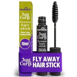 Herbishh Just Curls Flyaway Hair Stick | Control Instantáneo de Frizz y Cabellos Sueltos | Fijación Duradera con Acabado Liso | Suero Alisador No Gras