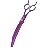Curved Thinning Shears for Dog Grooming Scissors 8 inch Professional