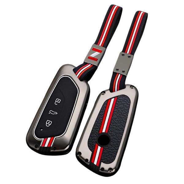 Happyit Zinc Alloy Car Key Cover Key Fob Cases for