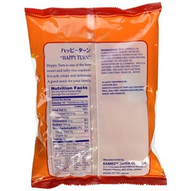 Kameda Happy Turn Rice Crackers 4.2oz (6 Pack)