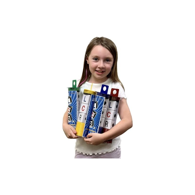 LCR® Left Center Right™ Dice Game - Junior Size (Red)