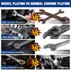 WORKPRO 22-Piece Ratcheting Wrench Set, Ratchet Combination Wrench Sets with