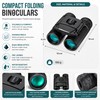 40×22 Compact Binoculars for Outdoor Viewing – BAK4 FMC Foldable