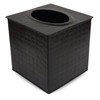 Hand Hammered Tissue Box Square Cover Holder & Dispenser -