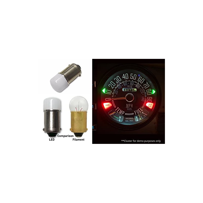 Aero-Lites Speedometer Cluster LED Light Bulb Retrofit Kit, fits Jeep