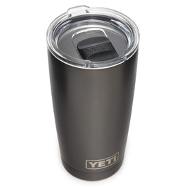 YETI Rambler 20 oz Tumbler Retired Color, Stainless Steel, Vacuum Insulated with MagSlider Lid, Graphite