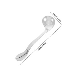 Mikinona Adaptive Feeding Spoon for Elderly Ergonomic Long Handle Self Feeding Utensil for Disabled Patients Right Handed Swivel Spoon with Comfortable Grip for Upper Limb Control
