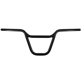S SENQI BMX Handlebars Bike Handlebar Aluminum Alloy Bicycle Handle Bars Lightweight Riser Bar 22.2mm Bar End 750 * 22.2 * 22.2mm,Black
