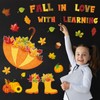 JarThenaAMCS 42Pcs Fall in Love with Learning Bulletin Board Kit