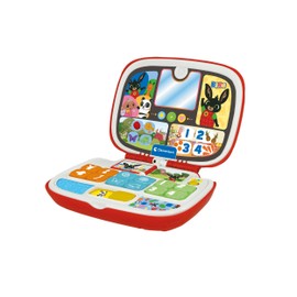 Baby Clementoni - Il Mio Primo Computer Bing, Gioco Educativo Computer Bambino 9-36 Mesi, Centro Attività Prima Infanzia, Insegna Lettere, Numeri, Note e Colori, Lingua Italiana, 17999