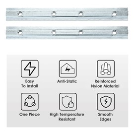 Set of 4 Track Connectors, Profile Connectors, Aluminium Profile Screws with 2 Wrenches, Aluminium Profile Connector for T-Nut Series 40 x 40, Aluminium Profile Groove 8 mm
