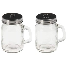 Della Cucina Peper in Zout Set Mason Jar