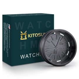 KITOSUN WatcHMD Charcoal Heat Management Device Stainless Steel HMD Coals Holders Tray, Easy Hold 3 Pieces 26 MM Coconut Charcoals Cubes (OwatcHMD-Gun)