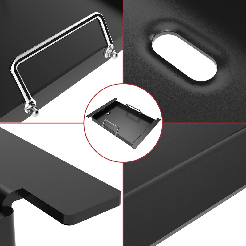 Griddle Plate for Ninja FlexFlame PG300 Grills, Nonstick Half Griddle