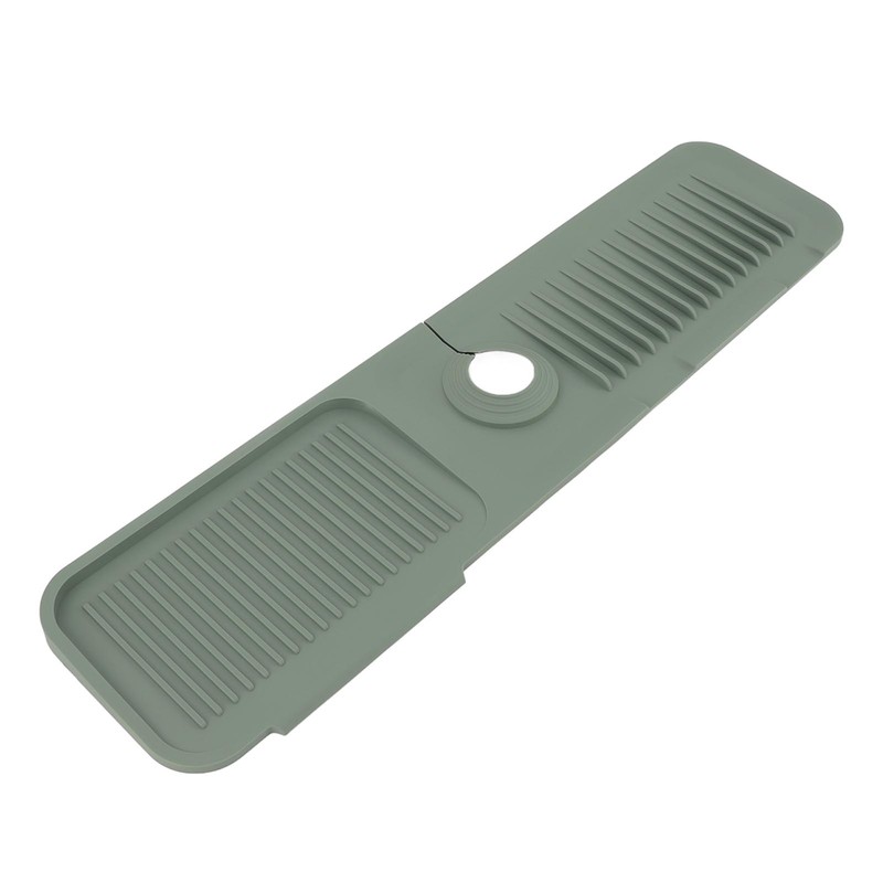 Sink Faucet Mat Silicone Draining Function Faucet Handle Water Catcher