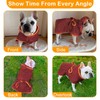 Bienbee Soft Dog Bathrobe，Super Absorbent & Quick-Drying Dog Robe with