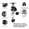 Trollastor Leveling Casters Heavy Duty with Ratchet Handle Design Total