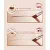 Double Headed Eyebrow Brush, Angled Flat Brush, Screw Brush, 2