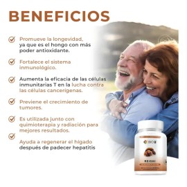 Bio B 60 Cápsulas Hongo Reishi
