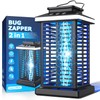 Bug Zapper Outdoor, Mosquito Zapper 2 in 1 Portable &