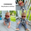 COASION Bendable Flexible Polarized Newborn Baby Sunglasses with Strap for