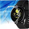 jojofuny TPU Transparent Protective Plating Case Compatible Watch Active Lightweight