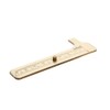 Utoolmart 80mm Vernier Caliper 3inch Metric Inch Copper Measuring Tool