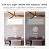 QIACHIP Upgraded WiFi Universal Ceiling Fan Light Remote Control Kit