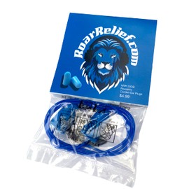 Detroit Football Earplugs (Corded Ear Plugs)